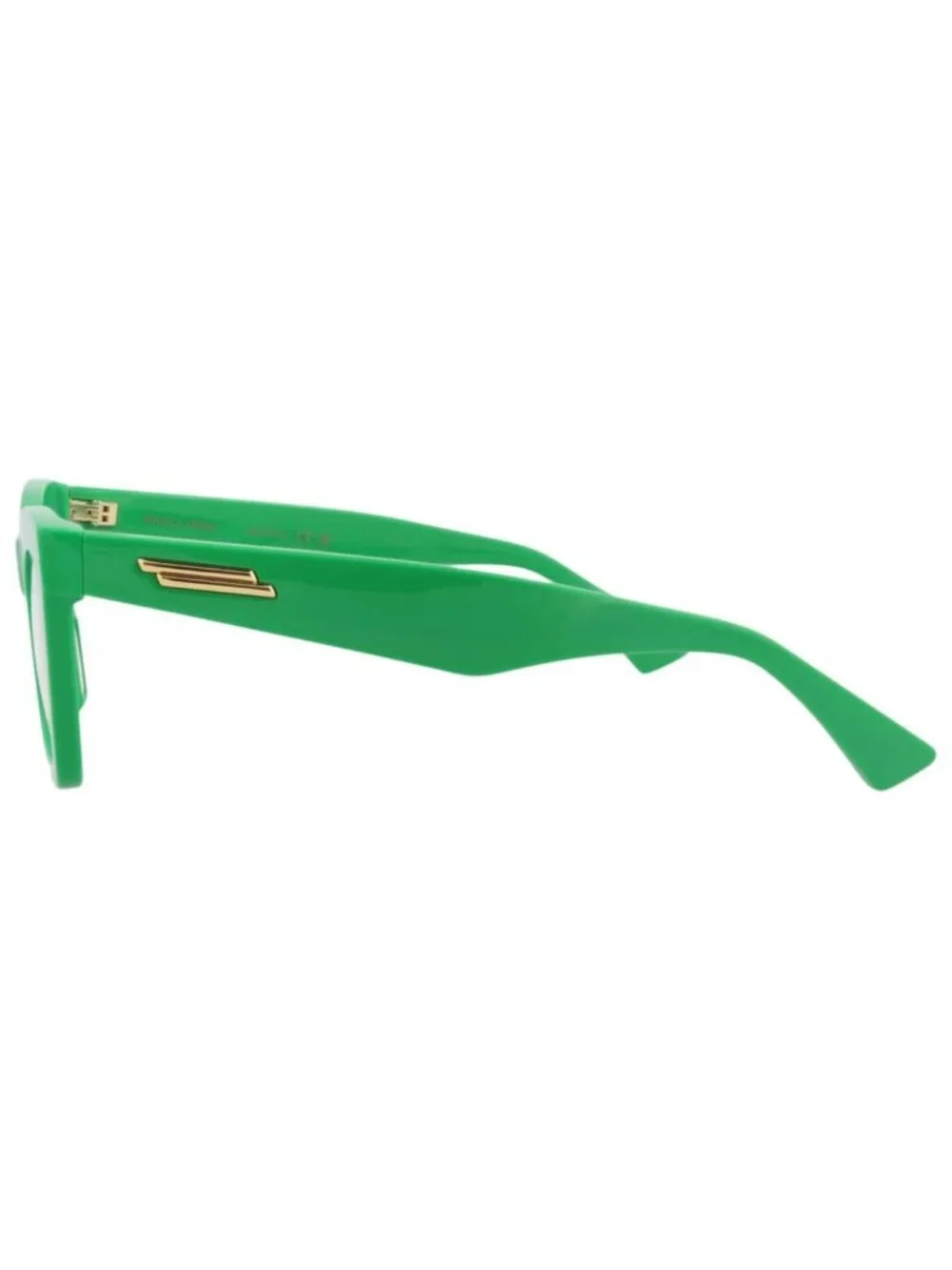 New Bottega Veneta Women's Eyeglasses Cat Eye Recycled Acetate Frame Green Green